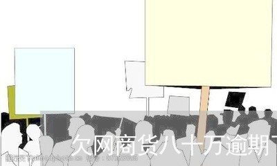 欠网商货八十万逾期了