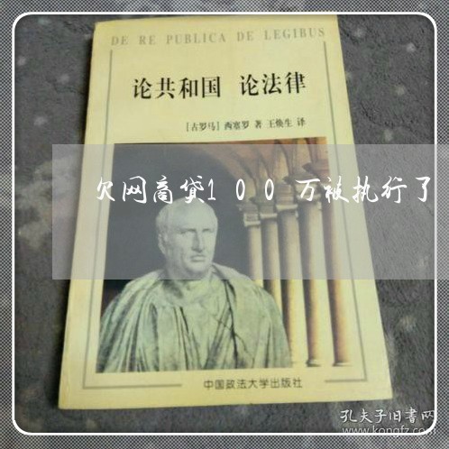 欠网商贷100万被执行了
