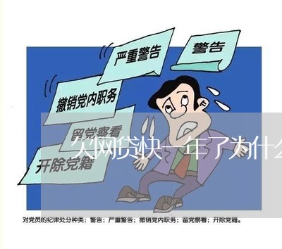 欠网贷快一年了为什么没起诉我
