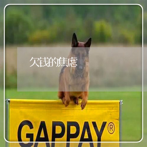 欠钱的焦虑/2023022783828 欠钱的焦虑/2023022783828