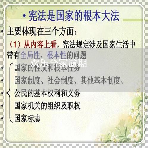 欢乐合家逾期