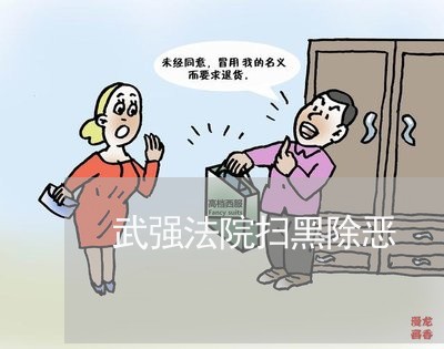 武强法院扫黑除恶