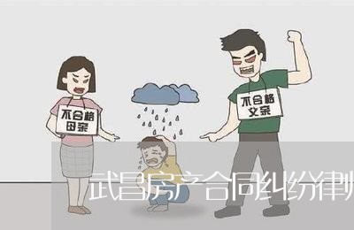 武昌房产合同纠纷律师价格