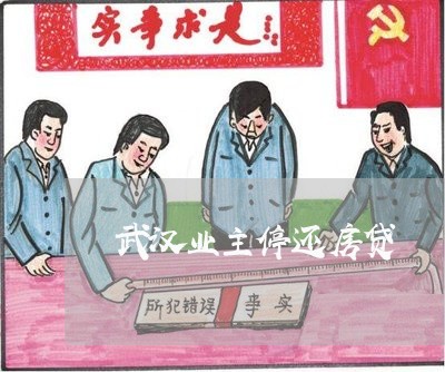 武汉业主停还房贷/2023033138493 武汉业主停还房贷/2023033138493
