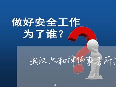 武汉六和律师事务所怎么样 武汉六和律师事务所怎么样