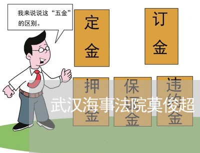 武汉海事法院莫俊超 武汉海事法院莫俊超