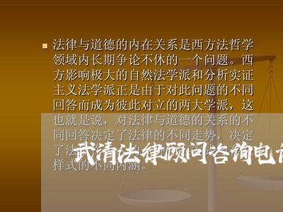 武清法律顾问咨询电话 武清法律顾问咨询电话