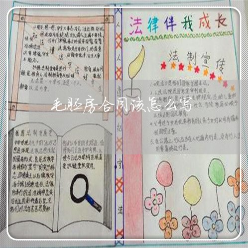 毛胚房合同该怎么写/2023022718361