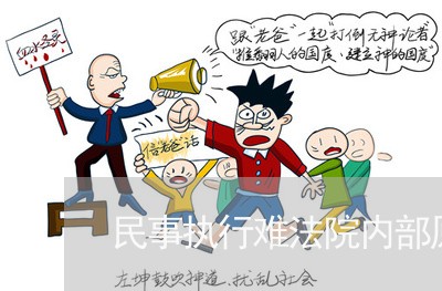 民事执行难法院内部原因