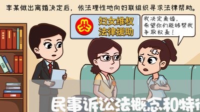 民事诉讼法概念和特征