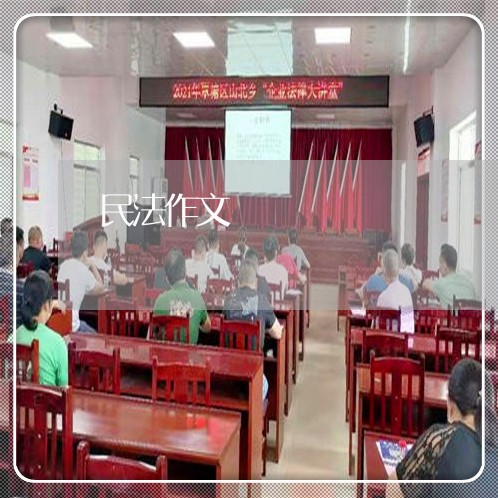 民法作文