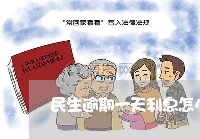 民生逾期一天利息怎么申请/2023032614959