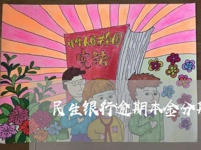 民生银行逾期本金分期要手续费/2023110151570