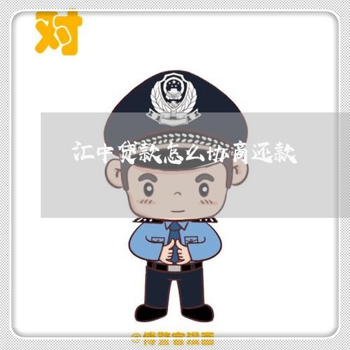 汇中贷款怎么协商还款/2023022625169