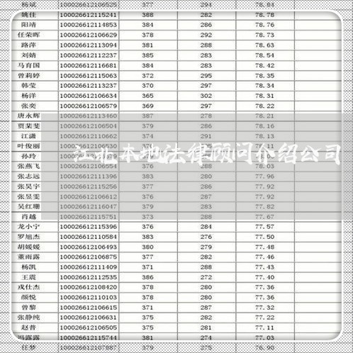 江北本地法律顾问介绍公司/2023061803937