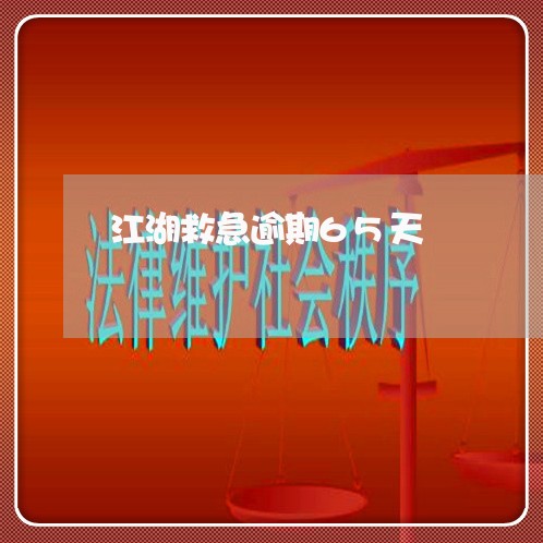 江湖救急逾期65天