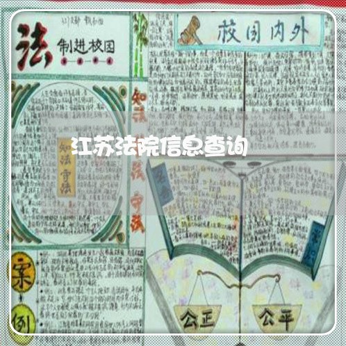 江苏法院信息查询 江苏法院信息查询