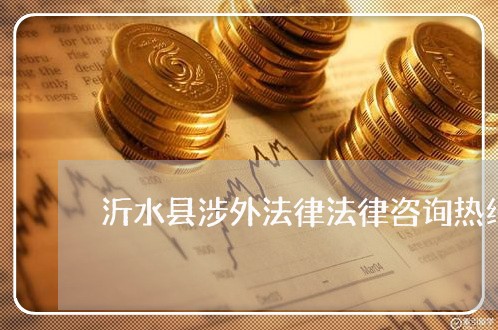 沂水县涉外法律法律咨询热线