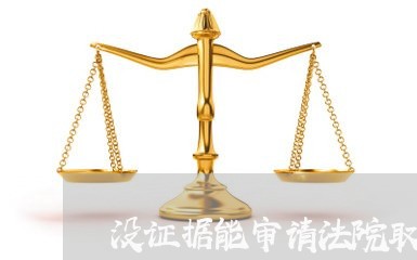 没证据能审请法院取证吗 没证据能审请法院取证吗