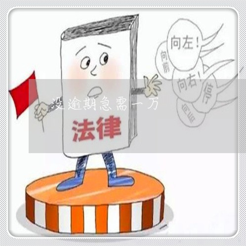 没逾期急需一万