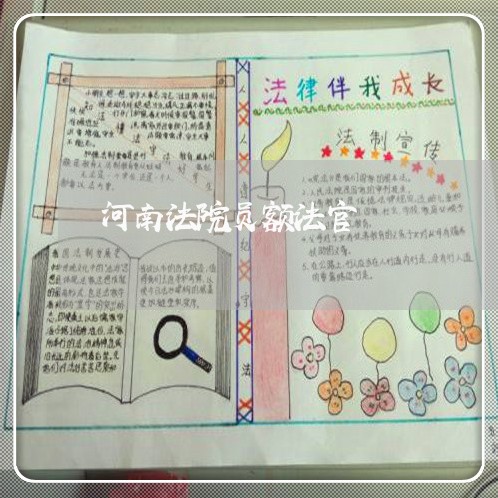 河南法院员额法官