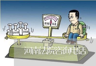 河南法院咨询电话 河南法院咨询电话