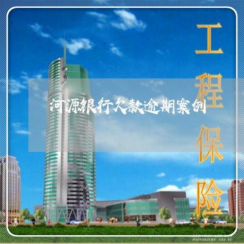 河源银行欠款逾期案例