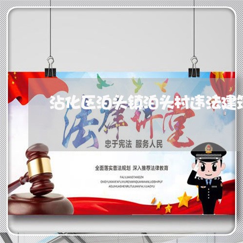 沾化区泊头镇泊头村违法建筑处理 沾化区泊头镇泊头村违法建筑处理