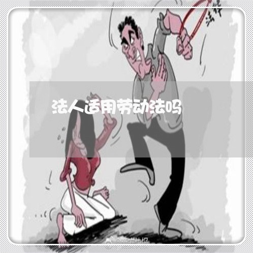 法人适用劳动法吗
