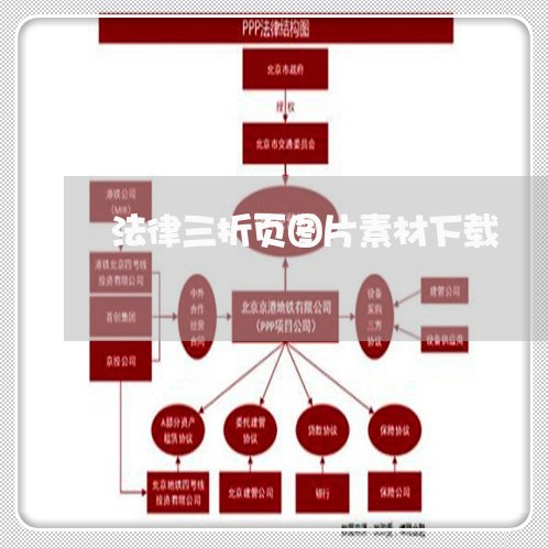 法律三折页图片素材下载