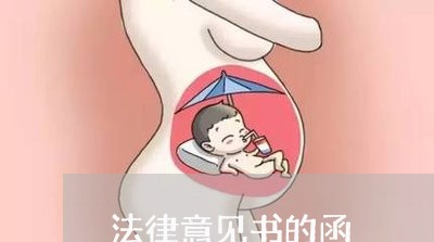 法律意见书的函