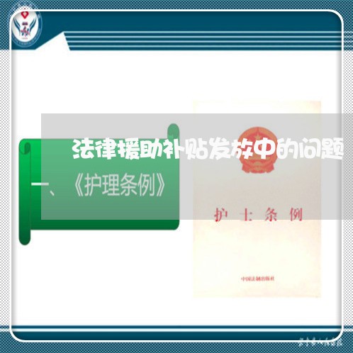 法律援助补贴发放中的问题 法律援助补贴发放中的问题
