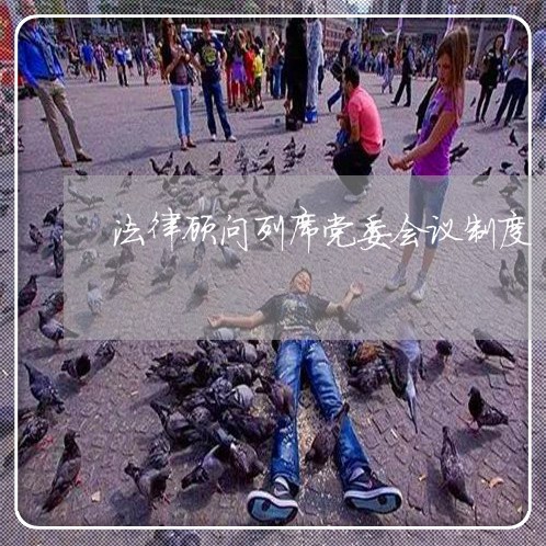 法律顾问列席党委会议制度
