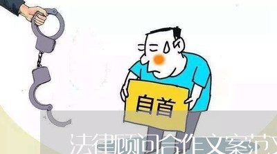 法律顾问合作文案范文简短/2023031429042