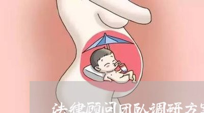 法律顾问团队调研方案 法律顾问团队调研方案