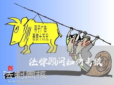 法律顾问如何考核/2023061784826