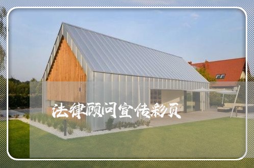 法律顾问宣传彩页/2023061738360 法律顾问宣传彩页/2023061738360