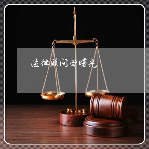 法律顾问田曙光 法律顾问田曙光