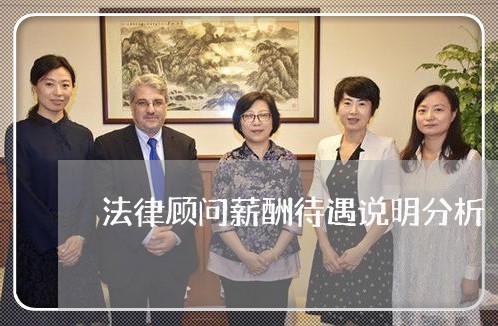 法律顾问薪酬待遇说明分析/2023061837173