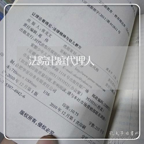 法院出庭代理人 法院出庭代理人