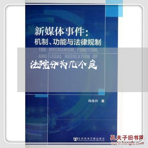法院分为几个庭