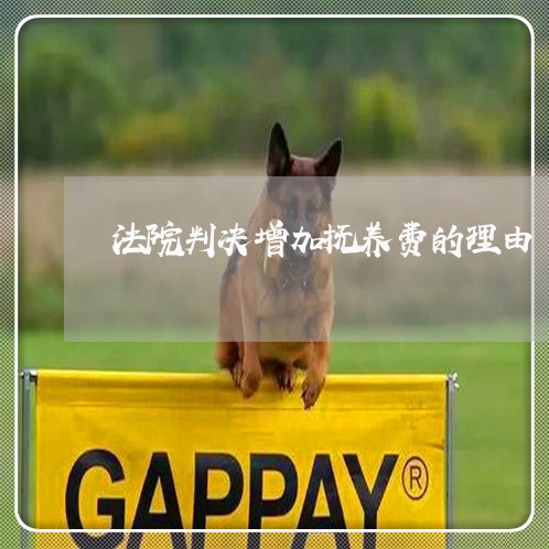 法院判决增加抚养费的理由 法院判决增加抚养费的理由