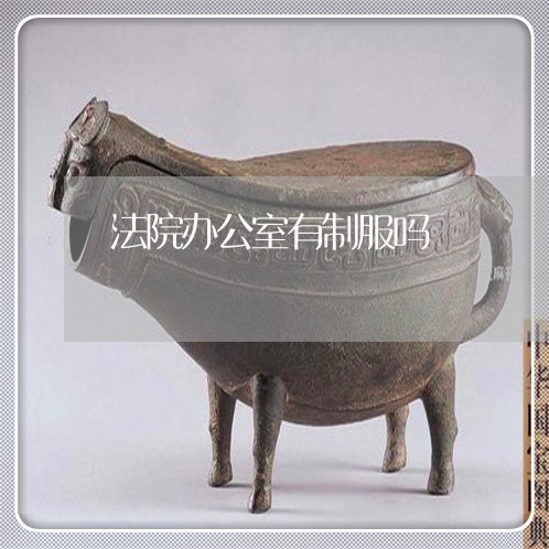 法院办公室有制服吗