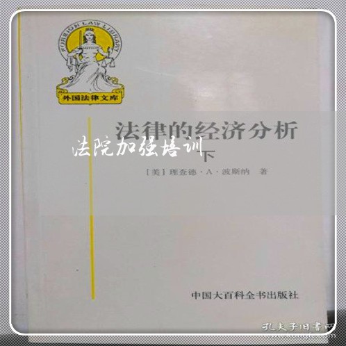 法院加强培训