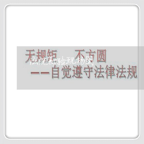 法院勘验现场图