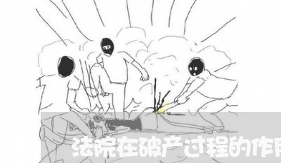 法院在破产过程的作用
