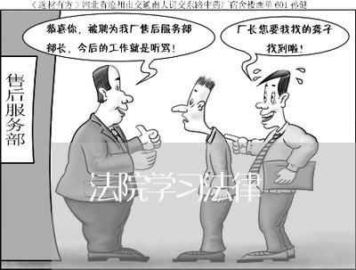 法院学习法律 法院学习法律