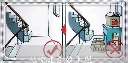 法院建筑效果图