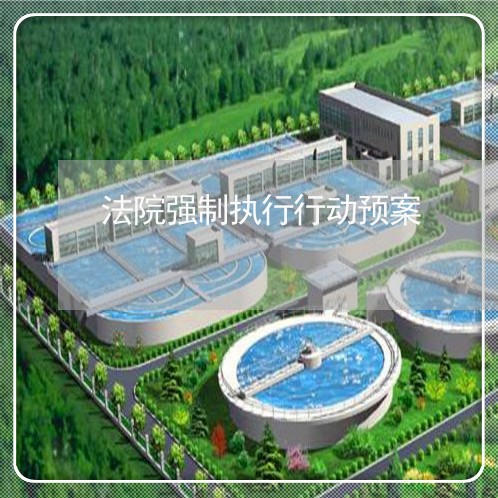 法院强制执行行动预案