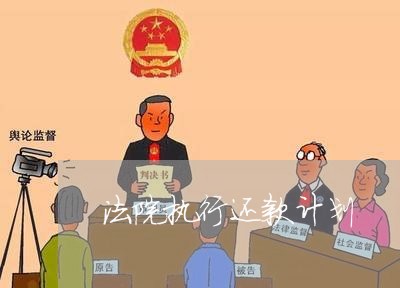 法院执行还款计划